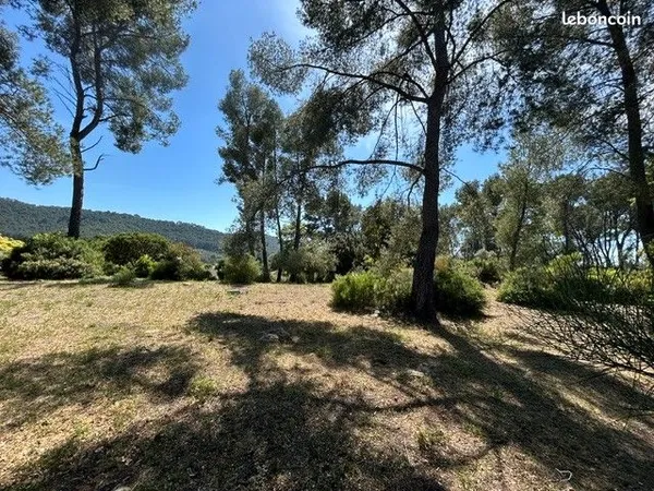 Terrain magnifique, vue Sainte-Baume