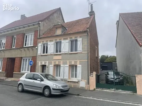 Frévent - Maison 3 chambres, garage et jardin