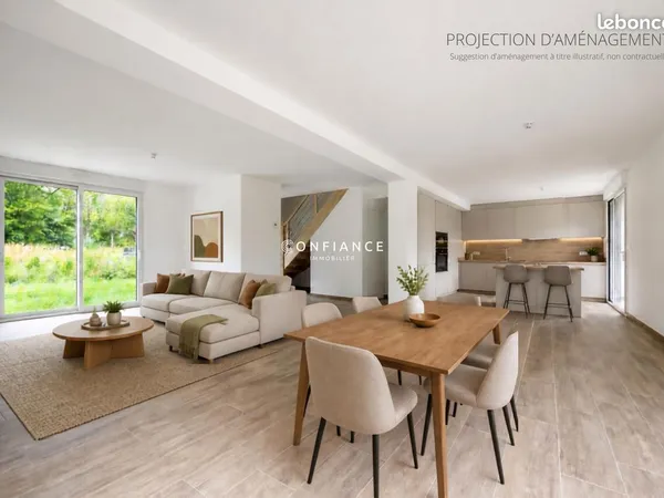 Maison 6 pièces de 124 m²