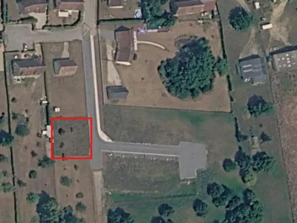 Terrain constructible 585m2 viabilisé
