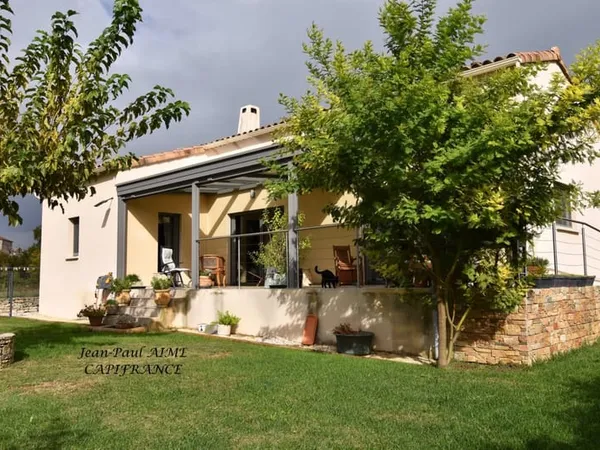 BARJAC - MAISON T4 DE PLAIN-PIED - VUE SUR LES CÉVENNES - PRESTATIONS DE GRANDE QUALITÉ