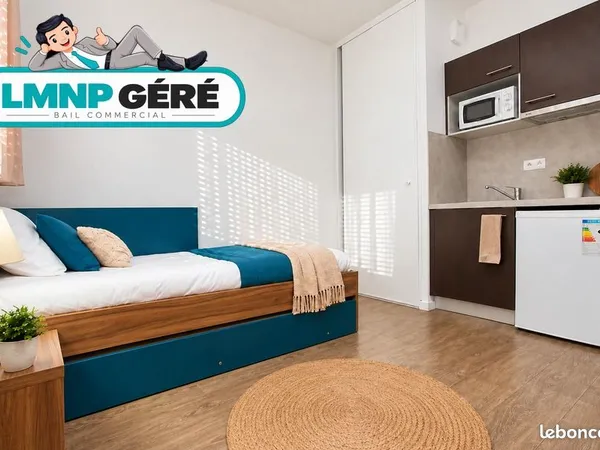 Studio 1 pièce 29 m²