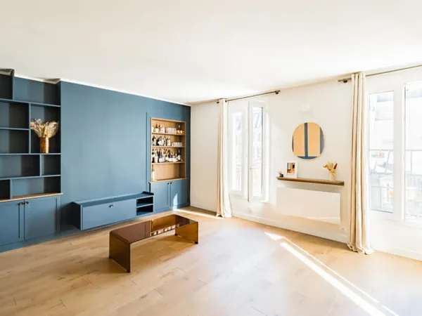 Levallois-Perret - JEAN-ZAY - Appartement - 2 pièces - 45,34m² Carrez - 45,95m² au sol - 1 chambre