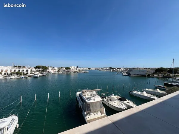 Marina Plage Sud - T2 duplex de 60 m² (avec terrasse comprise) vue imprenable