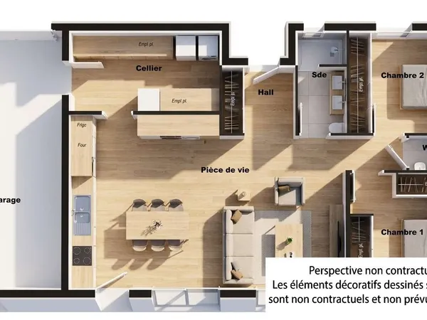 Maison 3 pièces 79 m²