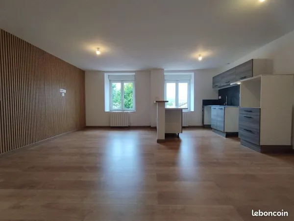 F3 duplex 65 m² - 2 chambres - Rénové en 2026 - Retournac