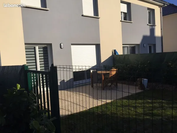 Maison mitoyenne 3 chambres rosieres pres troyes disponible au 1er janvier 2027