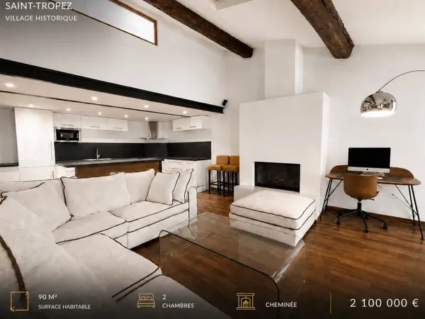 Maison de village 90m2 Saint-Tropez