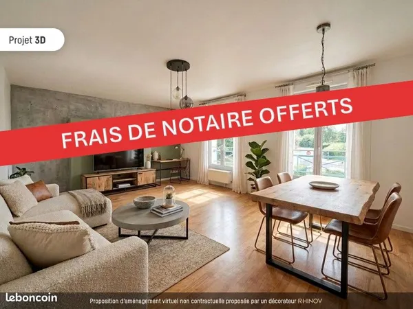 PONTPOINT : Duplex 3 pièces - 79 m²