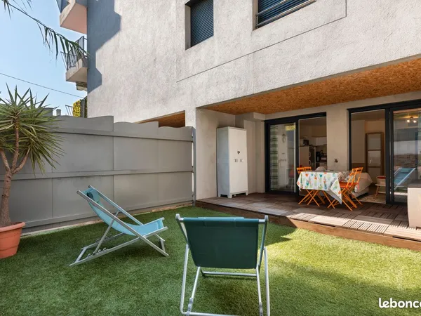 Studio avec terrasse et jardin - Carqueiranne - À pied des plages, du port et du village
