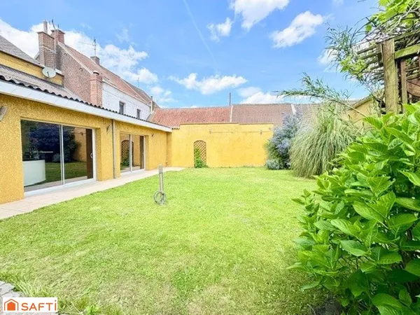 ENSEMBLE IMMOBILIER À SAINT-SAULVE - HABITATION & LOCAL PROFESSIONNEL & DOUBLE GARAGE