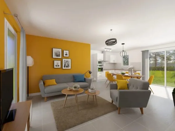 Maison neuve 4 pièces 77 m²