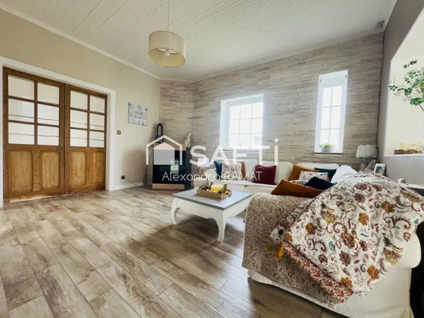 Maison individuelle 5 chambres, vie de plain pied possible !