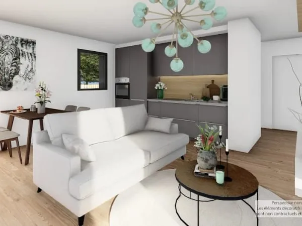 Maison neuve 2 pièces 47 m²