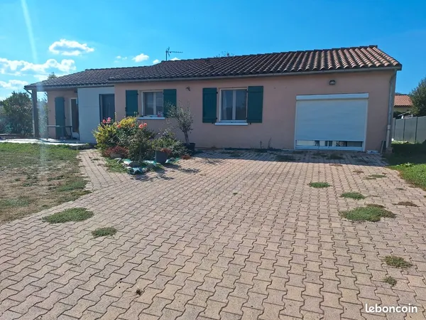 Maison de plein pied 130 m2