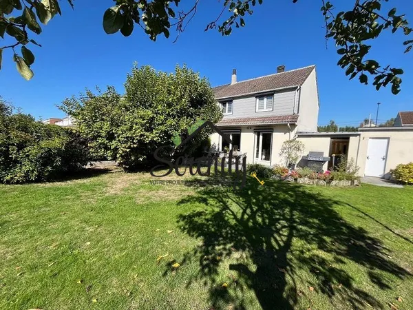 Maison, 3 chambres, jardin, garages