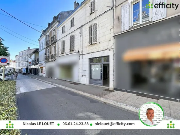 Local commercial 2 pièces 52 m²