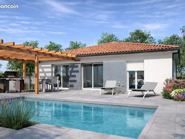 Projet de construction d'une maison 100 m² avec terrain à SALLES (33)