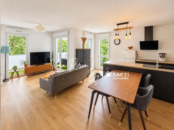 Appartement T4 - 78 m² - 3 chambres - La Courrouze