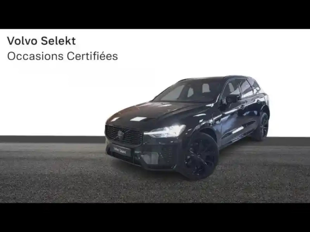 Volvo Xc60 t6 hybride rechargeable 253 + 145ch black edition geartronic 8 awd