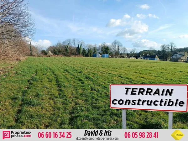 Terrain CONSTRUCTIBLE Saint Caradec Trégomel 5387 m2