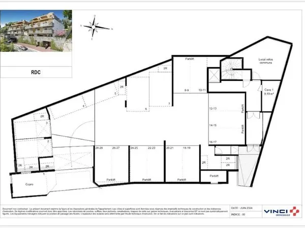 Stationnement Vente Beausoleil   50000€