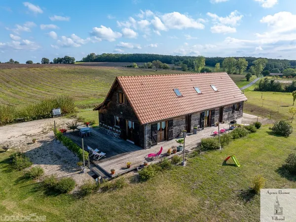 Maison ossature bois sur plus d'un hectare avec vues !