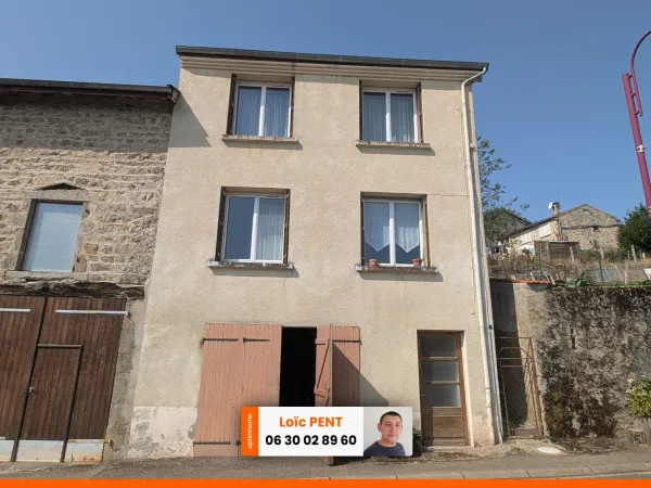 Maison de village à vendre 5 pièces LAPRUGNE (03250)