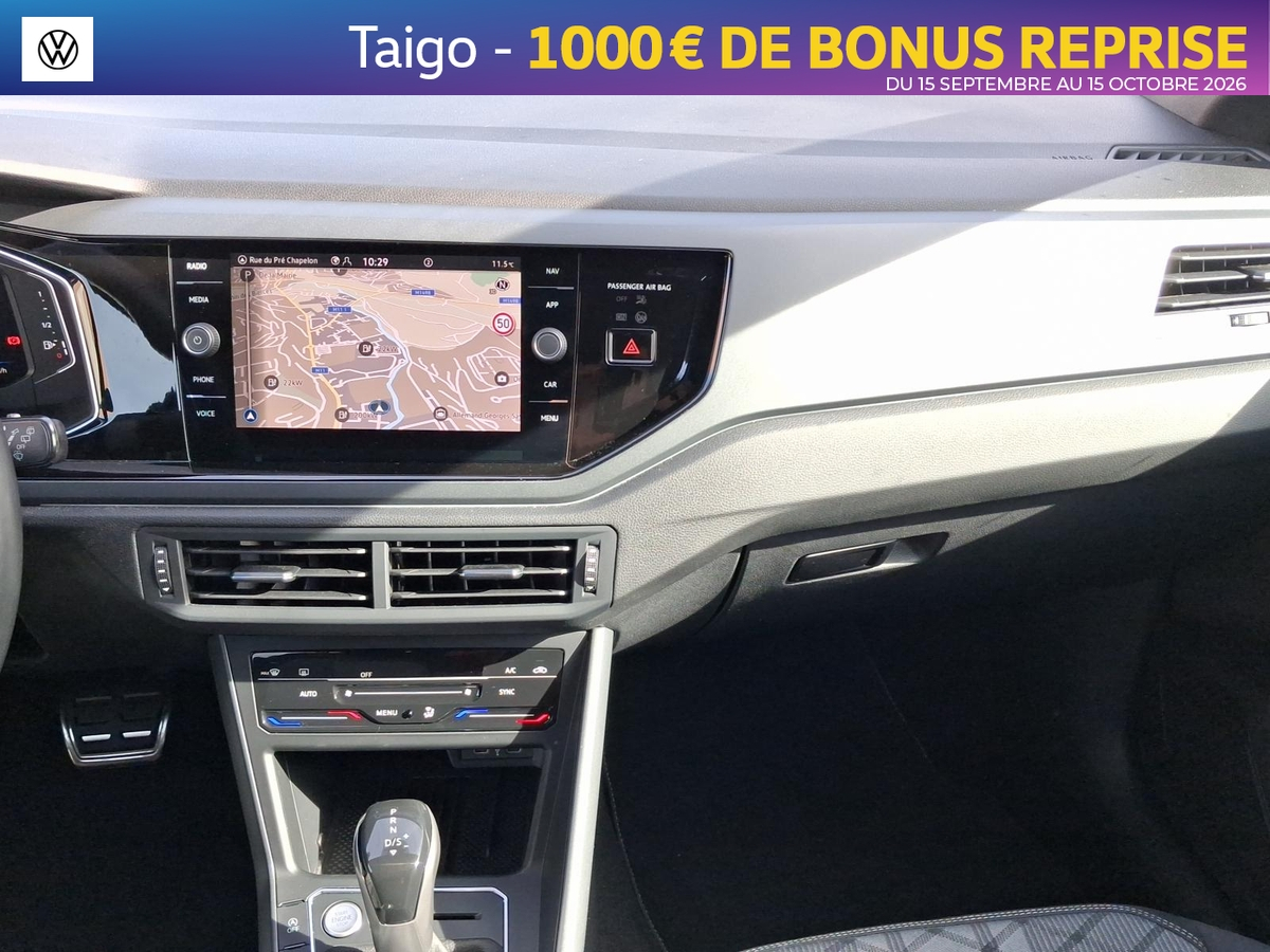 Volkswagen Taigo 1.0 TSI 116 DSG7 — photo 11