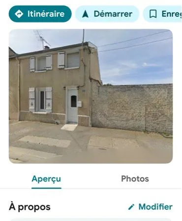 Maison dans village proche de Reims