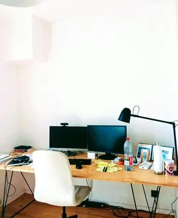 Bureau individuel équipé à louer - Lorient centre - terrasse