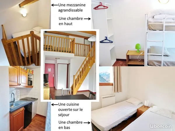 Duplex, dernier étage, en angle d'immeuble, avec une vue panoramique EXCEPTIONNELLE sur le parc nati