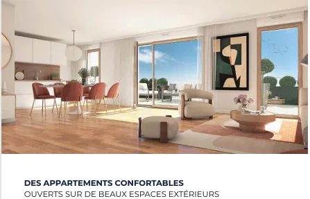 Appartement 3 pièces 68 m²
