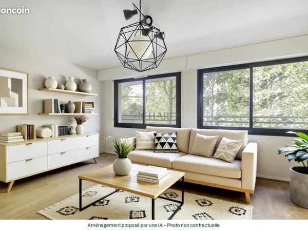 Appartement 2 pièces 50 m²