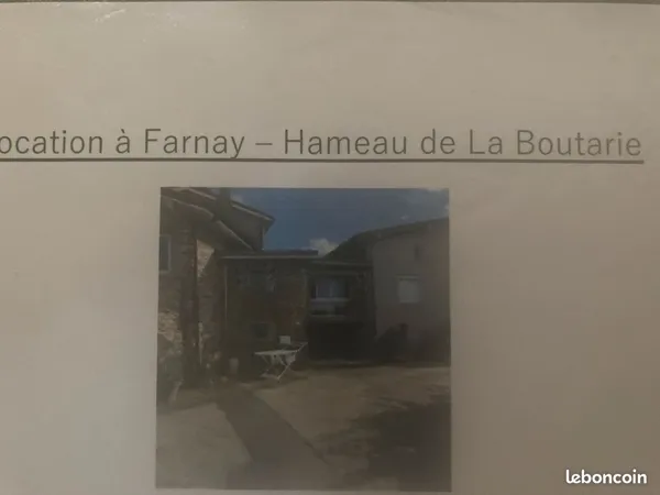 Location à Farnay