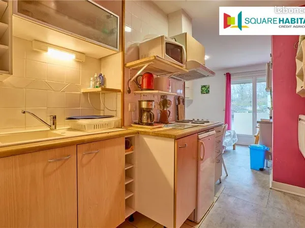 Studio 1 pièce 21 m²