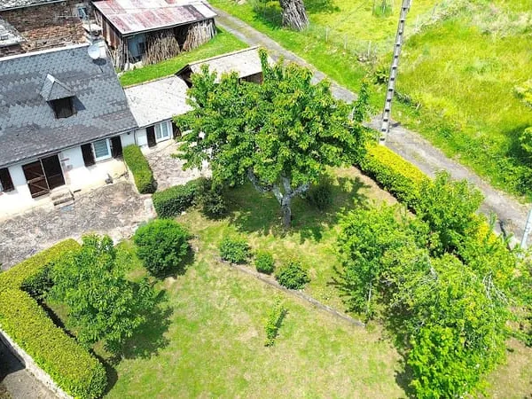 Maison T3 Villecomtal + terrain plat de 410 m²