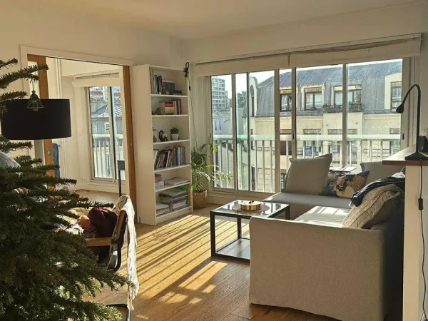 Sous loue chambre en colocation dans appartement - 52m²