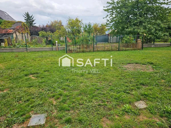 GAGNY - TERRAIN 404 M2 AVEC PERMIS