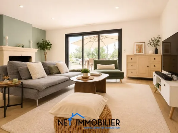 Maison 6 pièces 195m2 sur parcelle de 1650m2