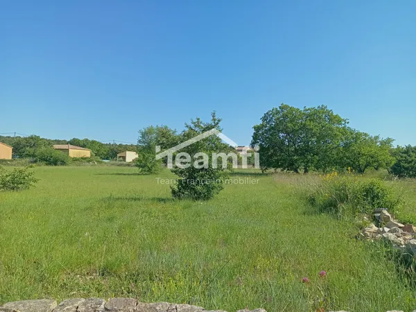 Terrain constructible avec permis