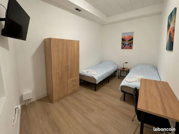 Chambre privative - Cherbourg en Cotentin
