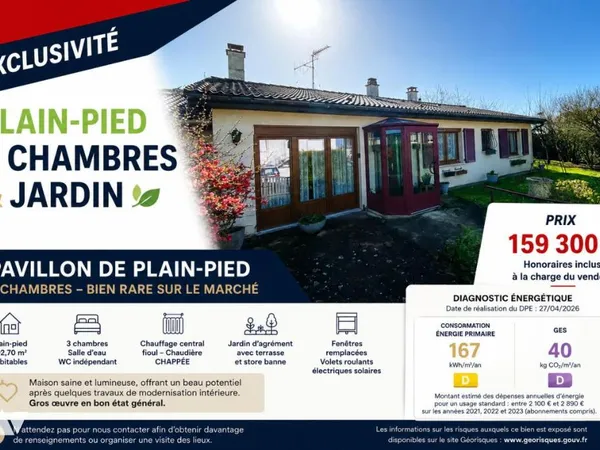 Maison 4 pièces 103 m²