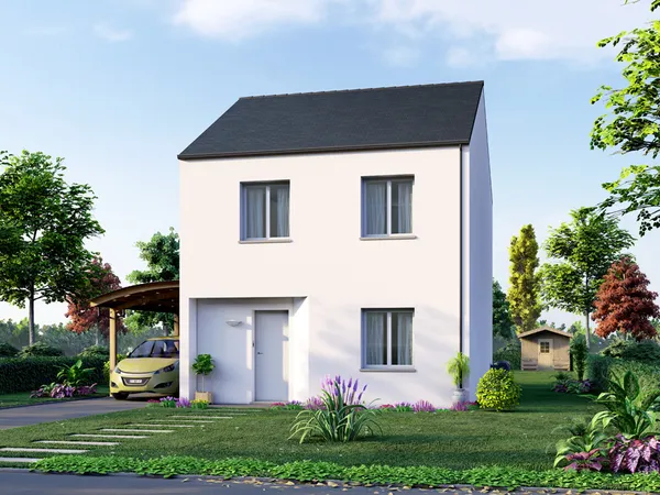Terrain + maison 85 m²