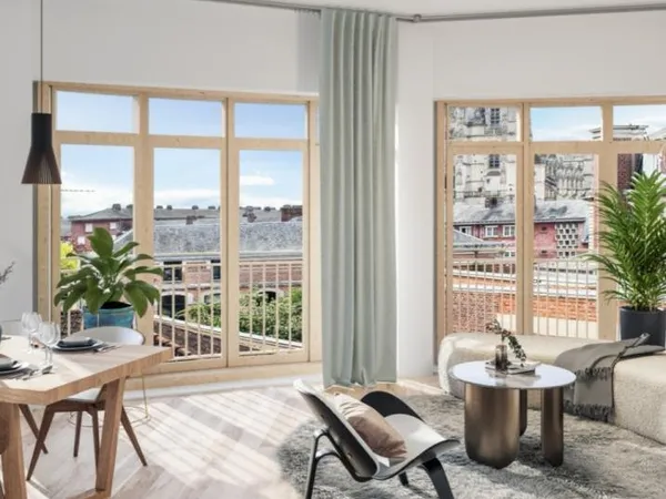 Appartement 3 pièce(s) 62 m²