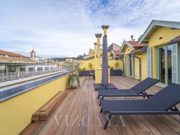 Masséna vente appartement 3 pièces duplex terrasse