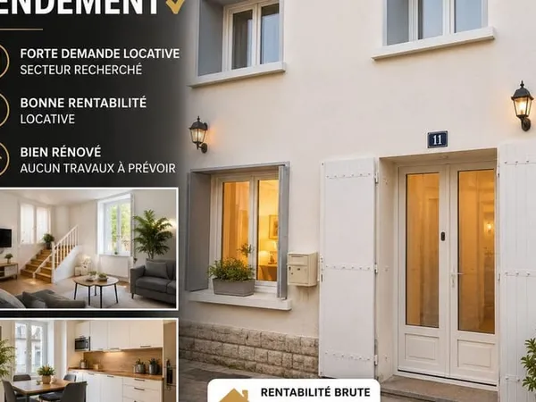 Maison 3 pièces 55 m²
