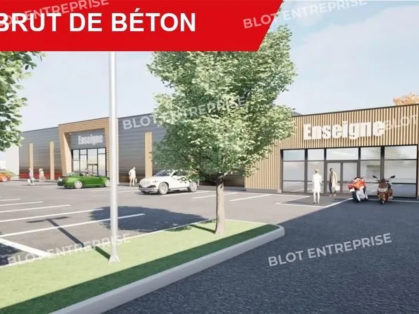 Local commercial 1 700 m²