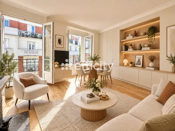 Appartement 3 pièces 58 m²