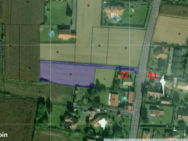 TERRAIN CONSTRUCTIBLE SUR JUILLAN de 2849 m² à 74/m²